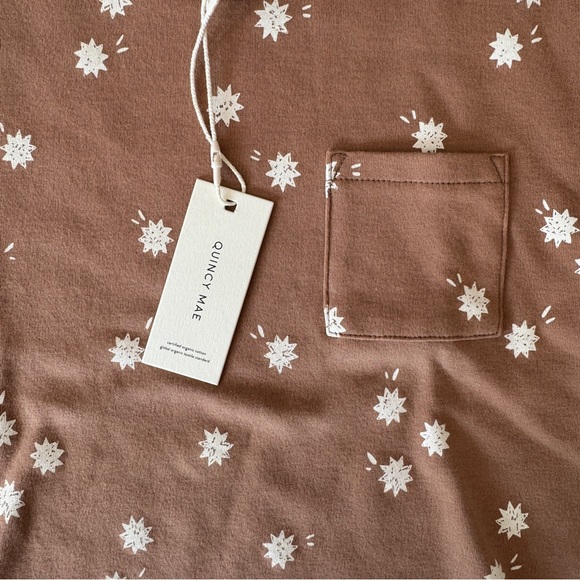 QUINCY MAE POCKET TEE SUNBURST 2-3Y - Picture 4 of 5